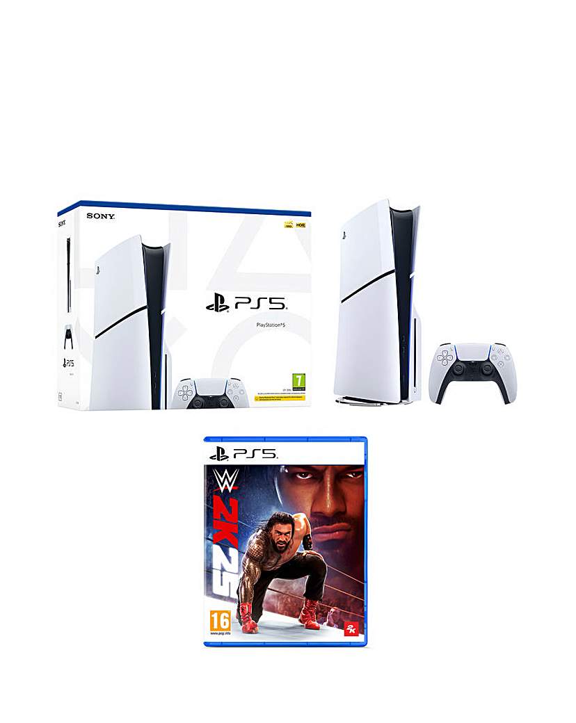 PlayStation 5 & WWE 2K25 Bundle