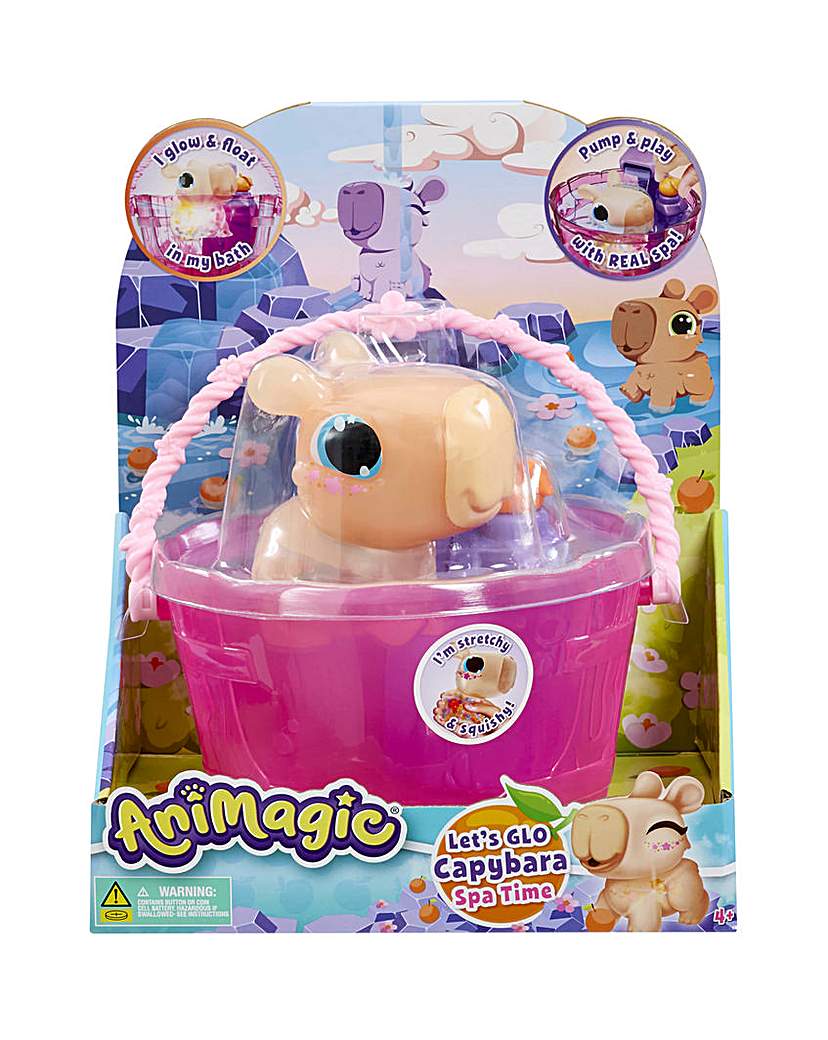 New In - AniMagic Let's Glo Capybara Spa Time
