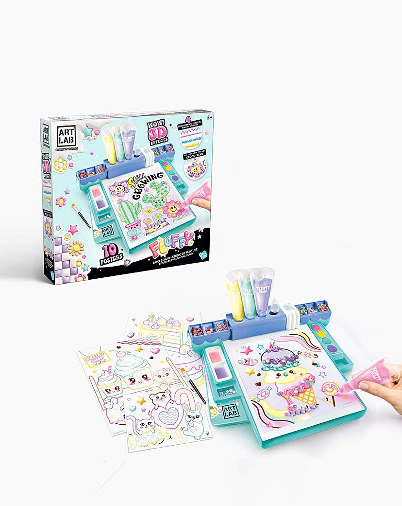 New In - Art Lab Fluffy Paint Studio