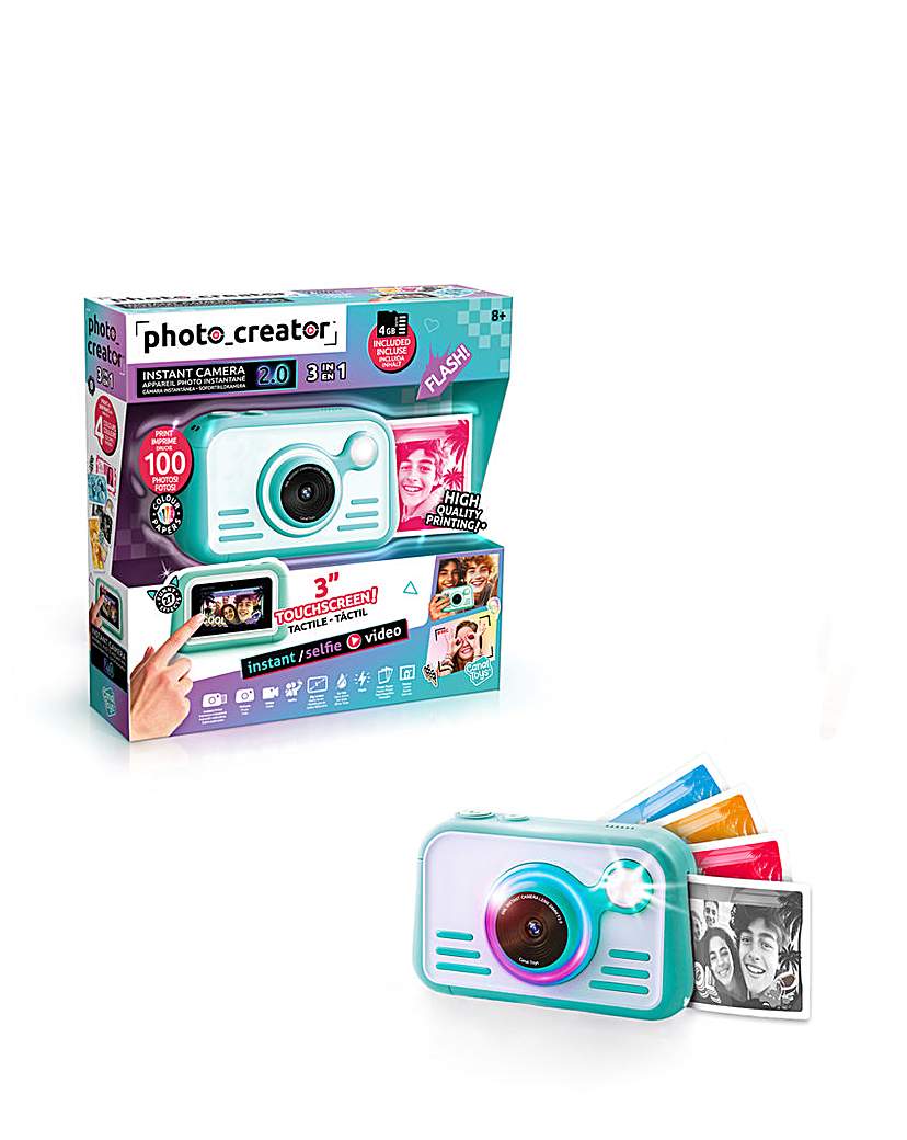 New In - Photo Creator Instant Print Camera 2.0