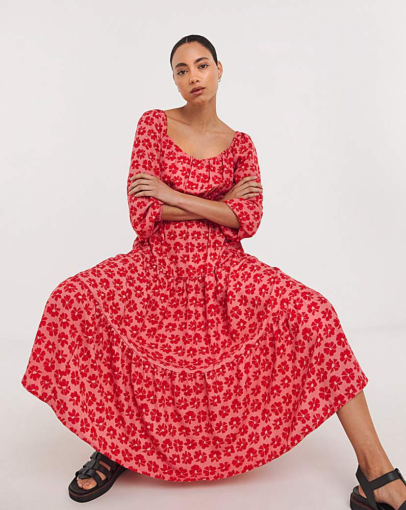 Empires Smock Maxi Dress