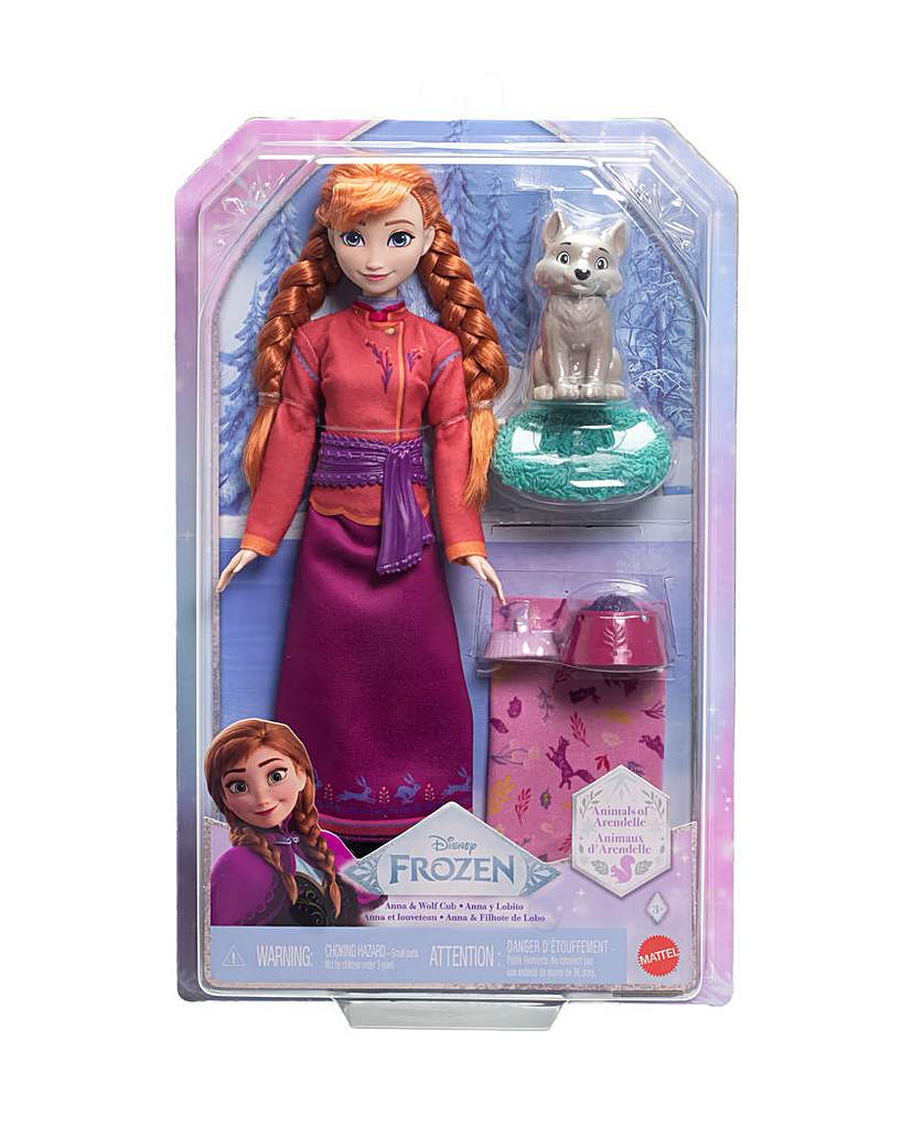 New In - Disney Frozen Anna Fashion Doll & Cub