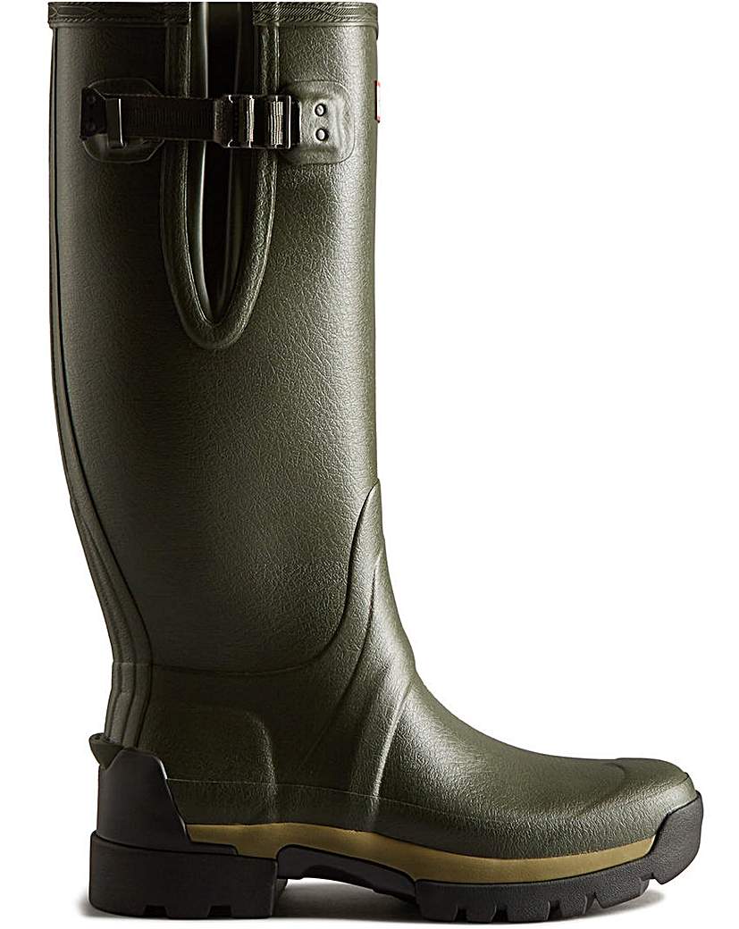 Hunter Balmoral Adjustable Wellington - Dark Olive