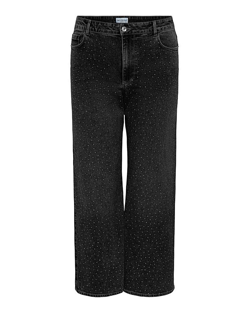 ONLY SNOW RHINESTONE DENIM JEAN