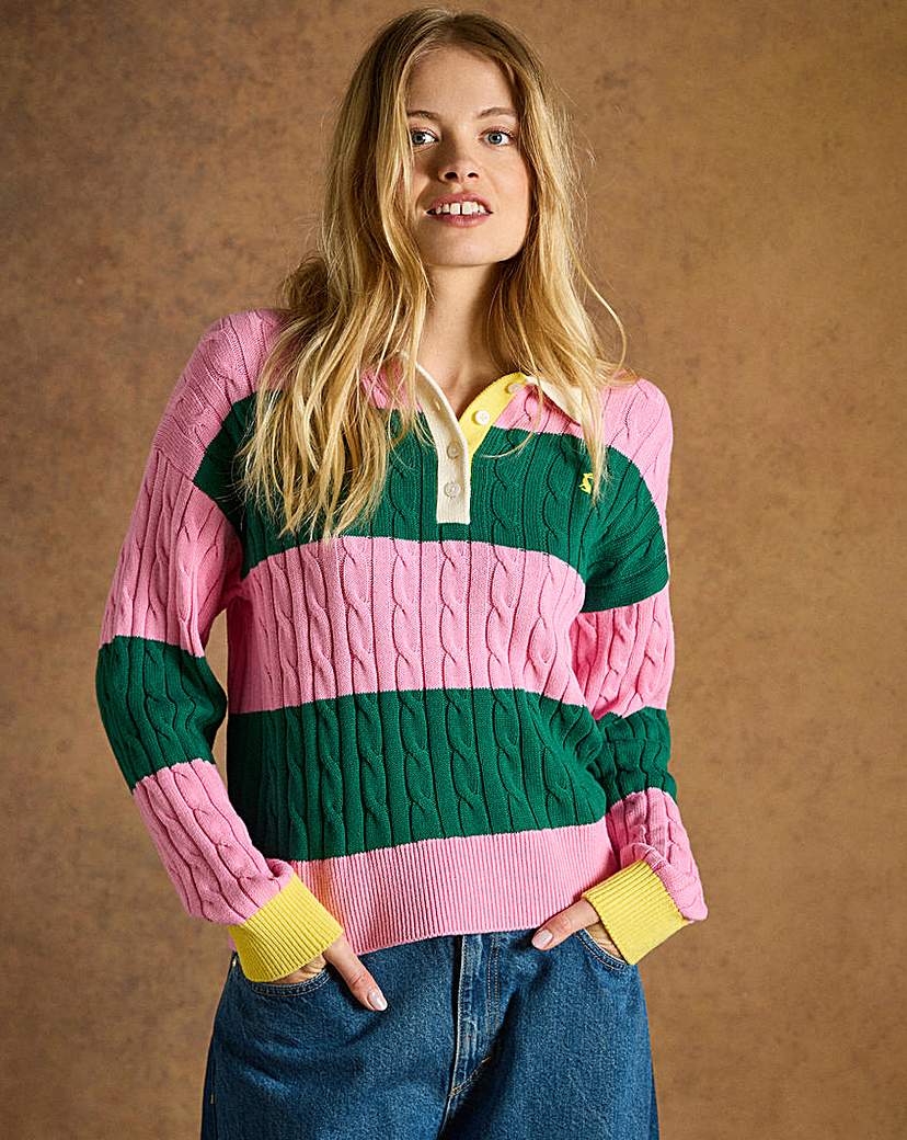 Joules Cable Rugby Top