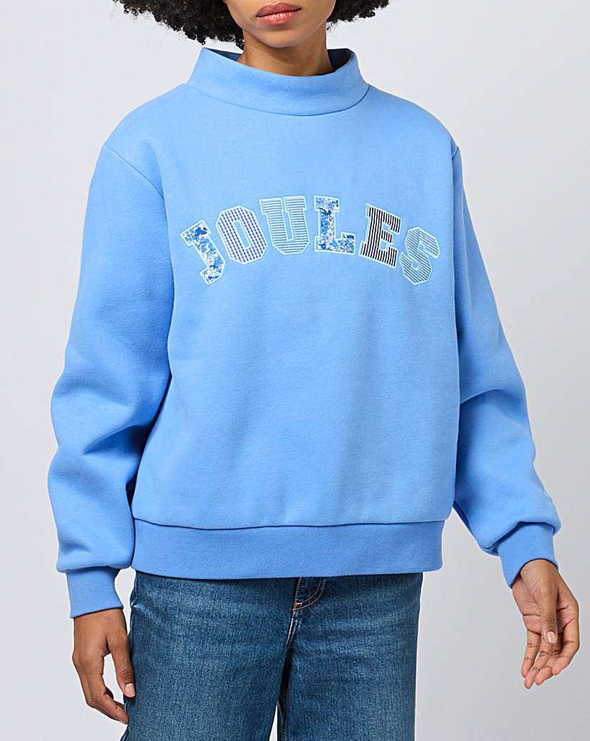 Joules Prep Sweat Patchwork Jumper