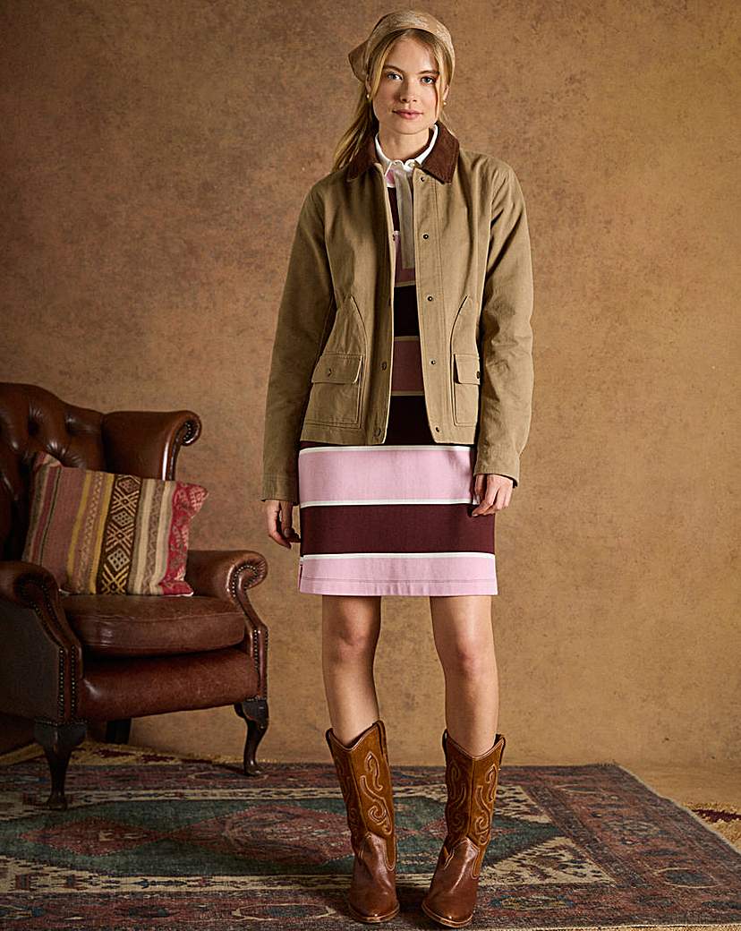 Joules|Mango Tan Joules Barn Jacket - Joules Size 8