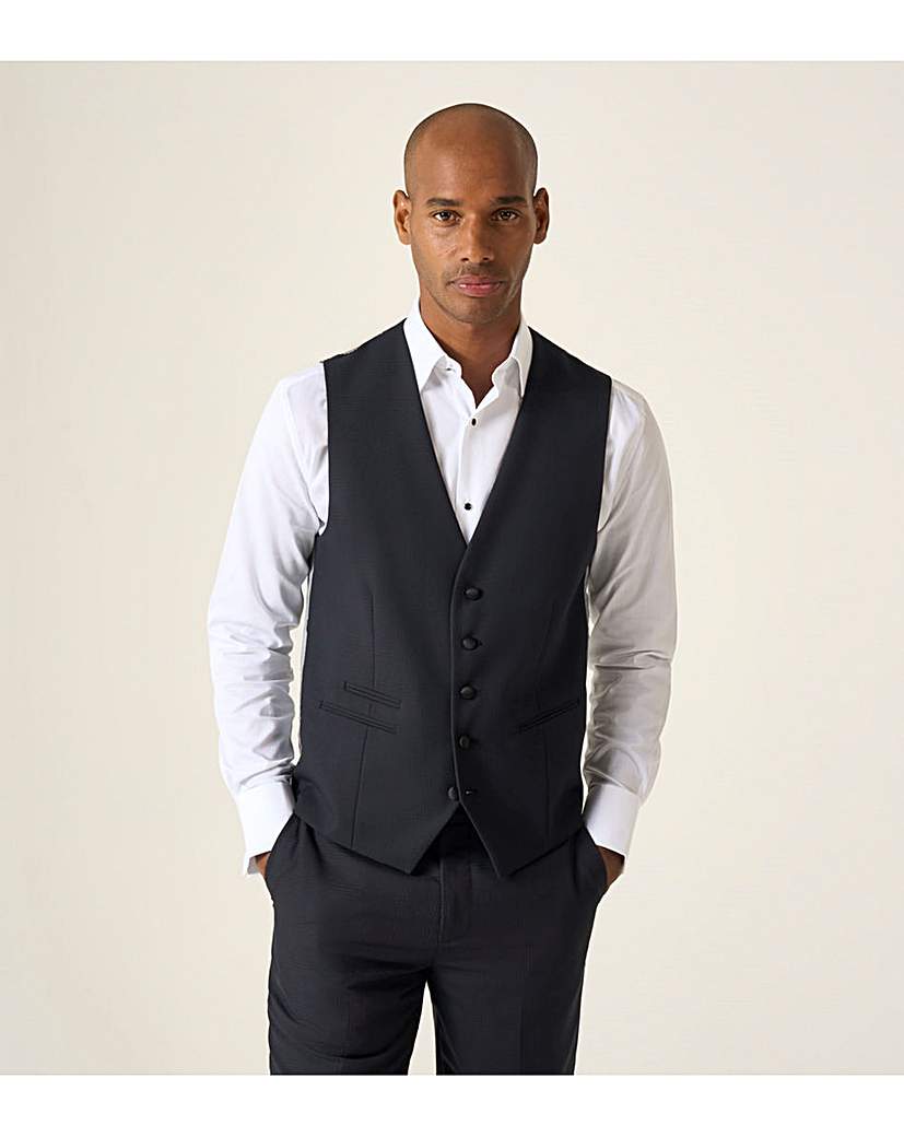 Skopes Newman Suit Waistcoat Black Black Skopes …