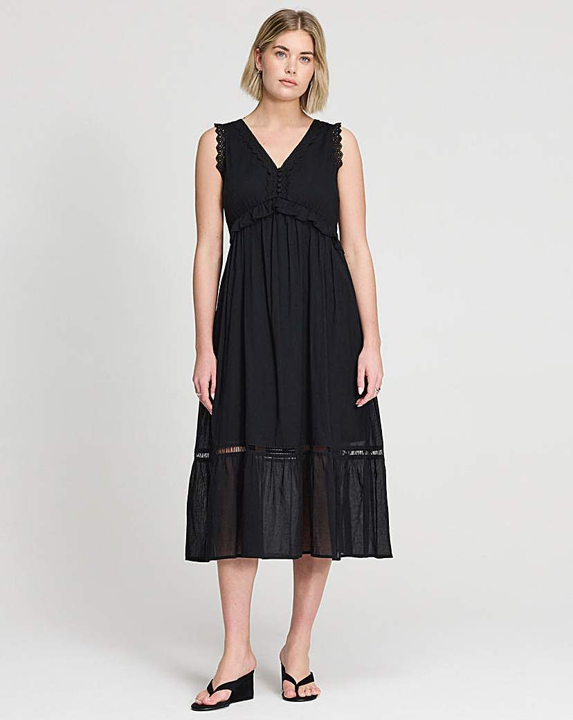 Finery London Women's Black Myriam Dress