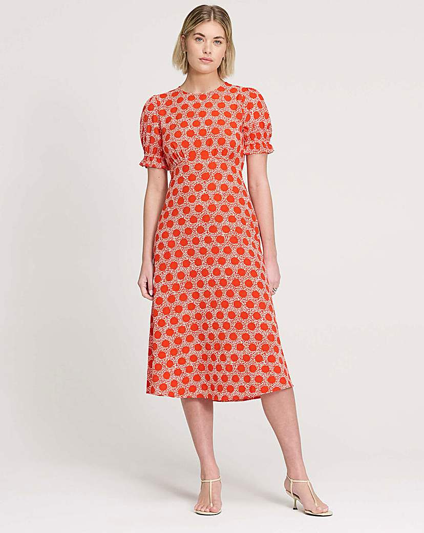 Finery London Women's Red Mela Dress