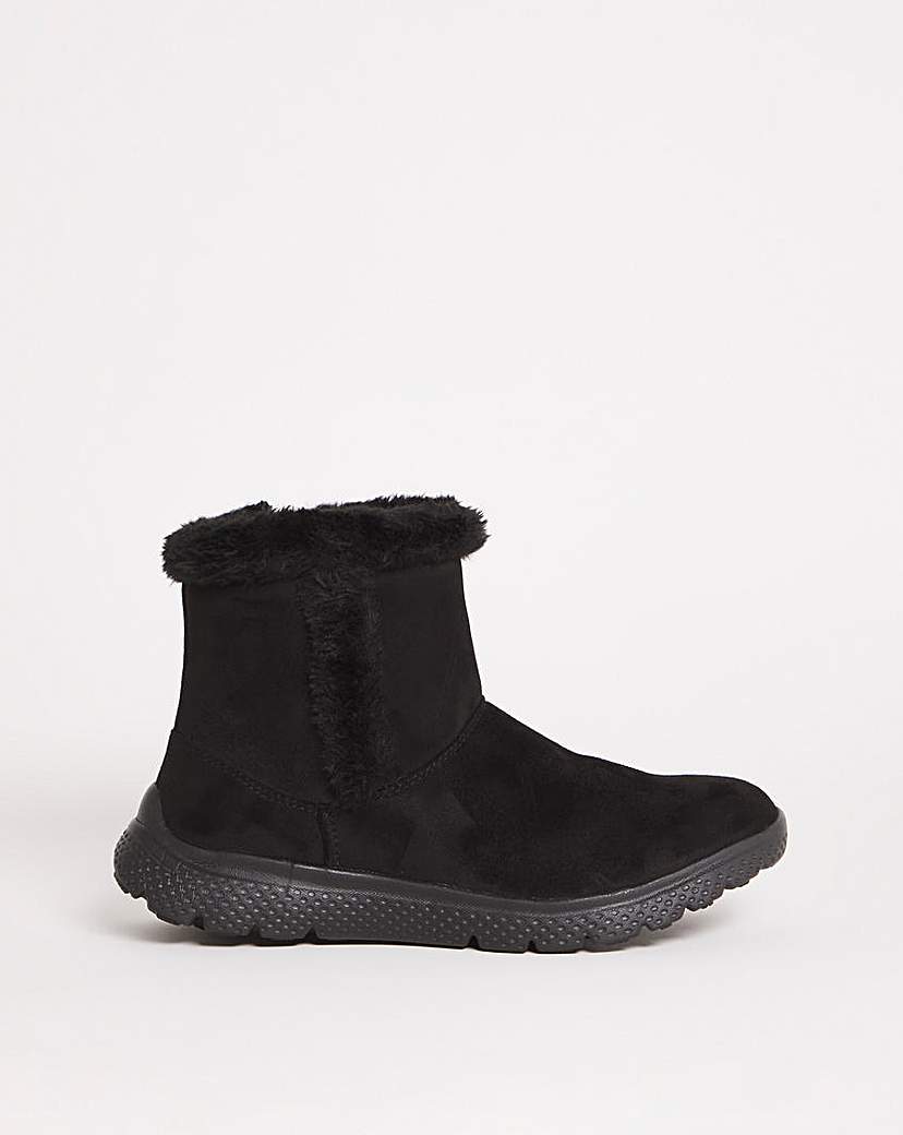 Cushion Walk Pull On Ankle Boot E Fit