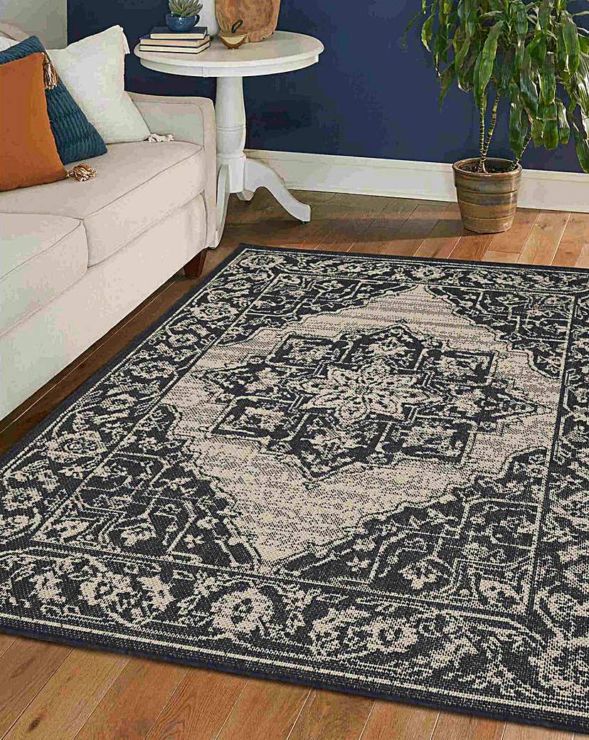 New In - Gel Backed Medallion Rug