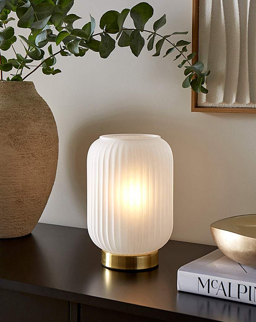 New In - Frosted Glass Table Lamp