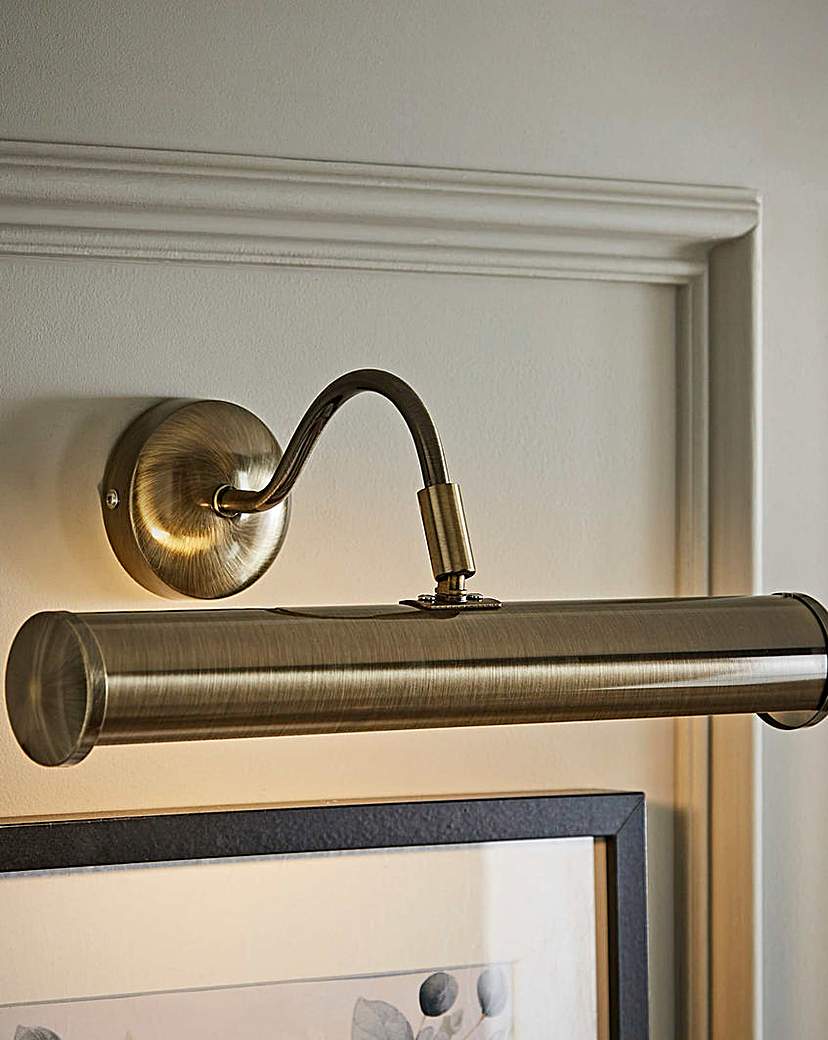 Gemini Brass Twin Picture Light