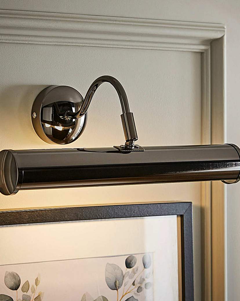 Gemini Black Chrome Picture Light