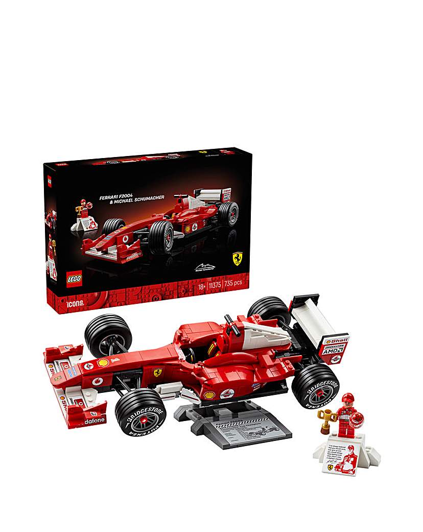 LEGO Icons: Schumacher & Ferrari Car