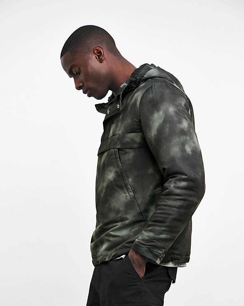 Camo Print Overhead Jacket