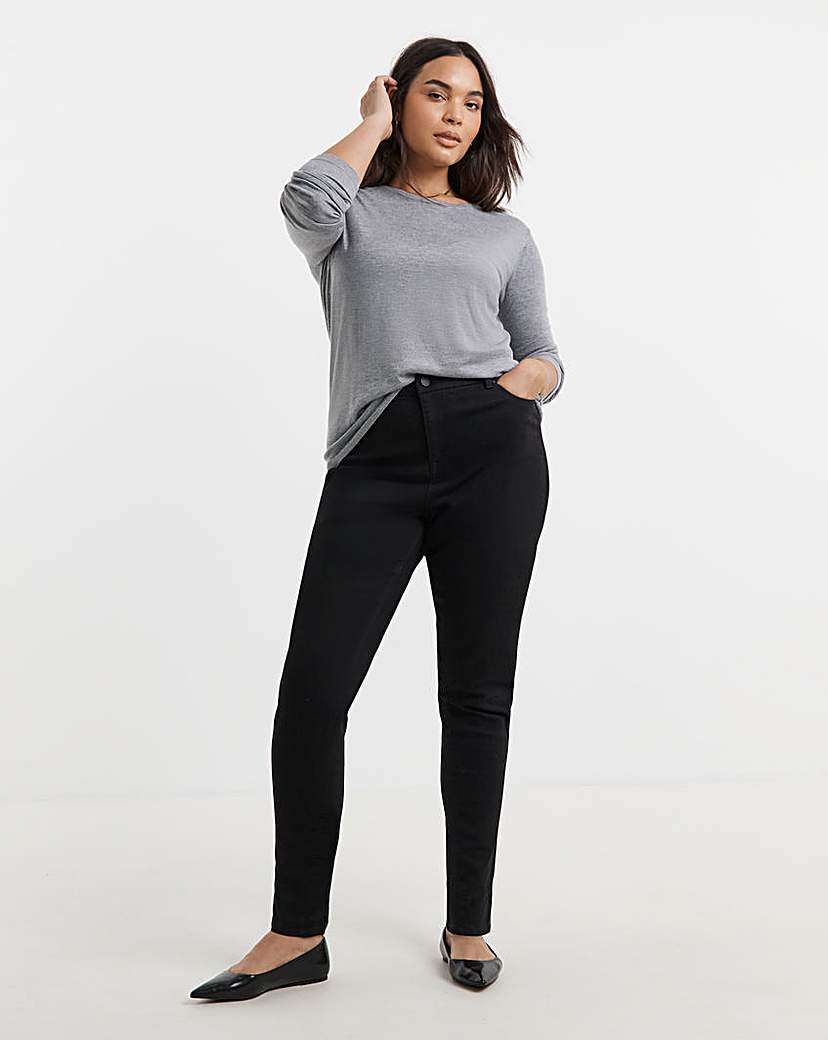 New In - Super Stretch Black Skinny Jeans