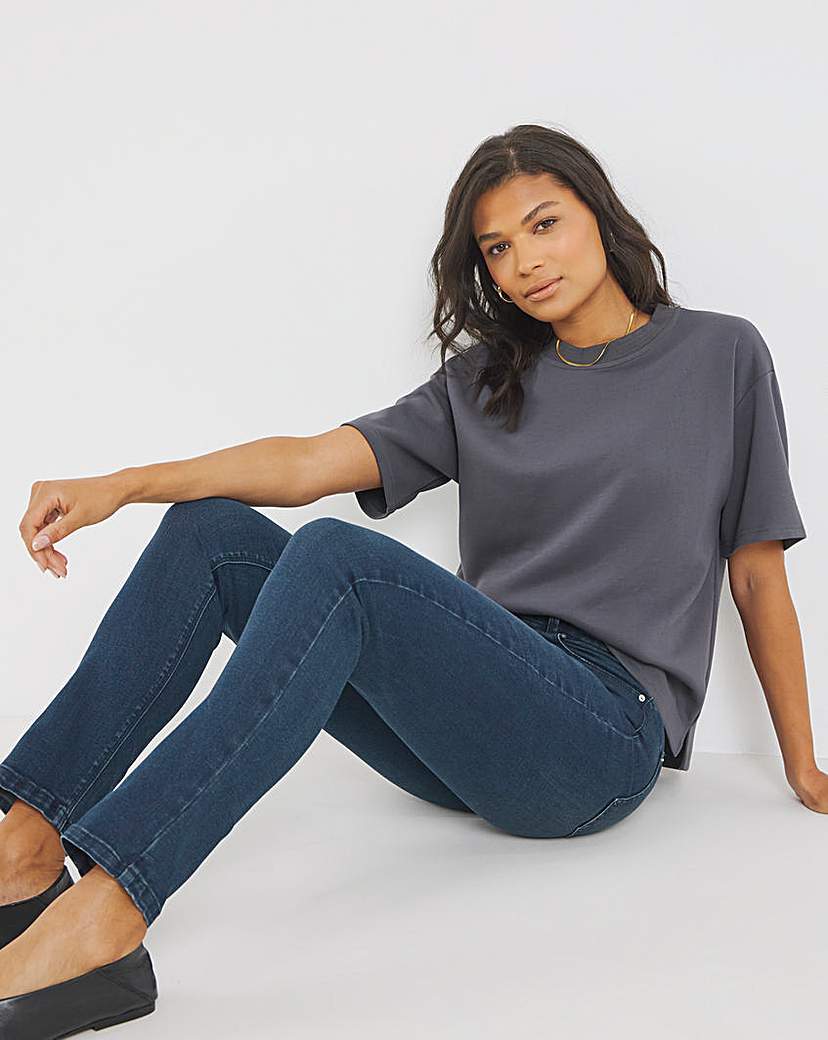New In - Super Stretch Indigo Slim Jeans