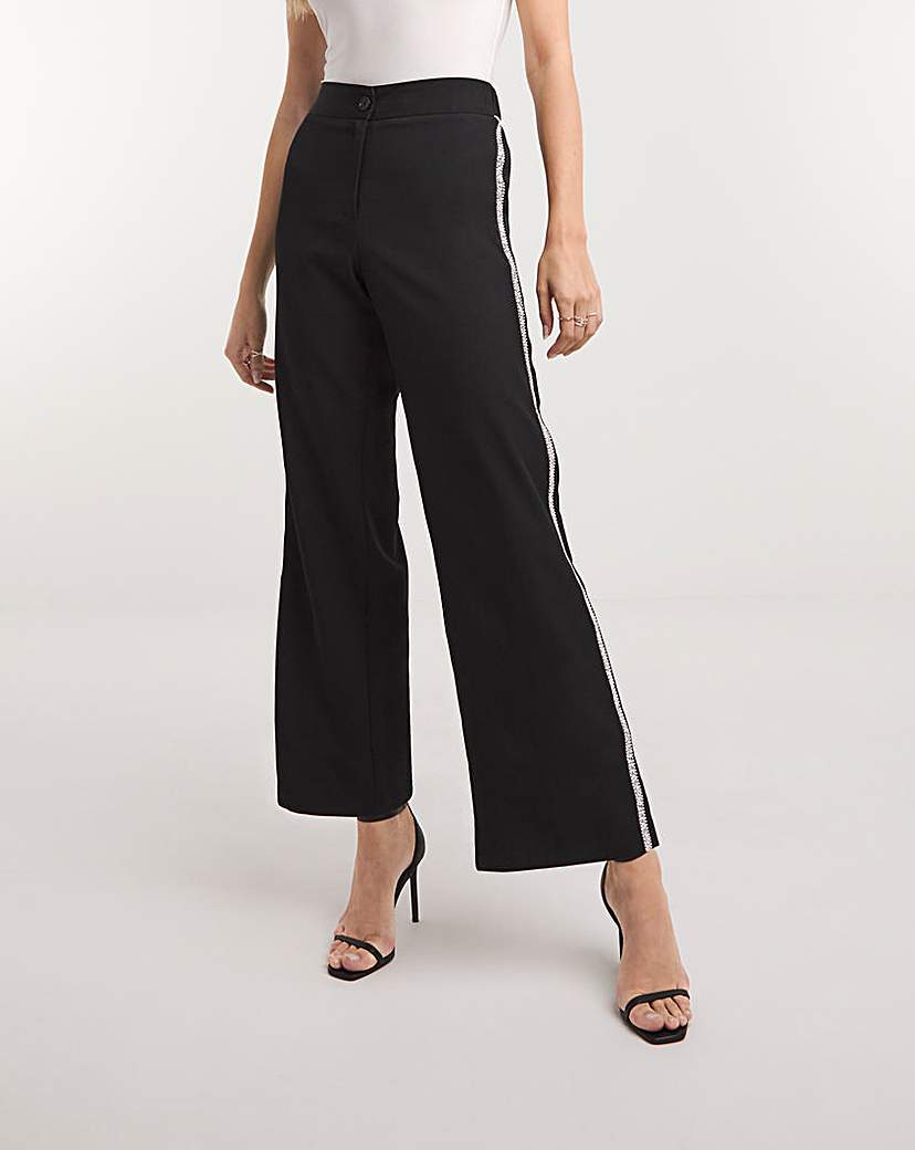 Diamonte Trim Trousers