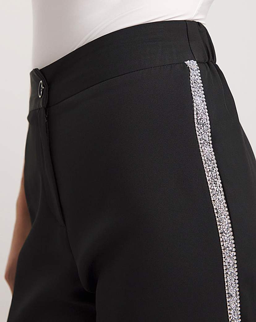 Diamonte Trim Trousers