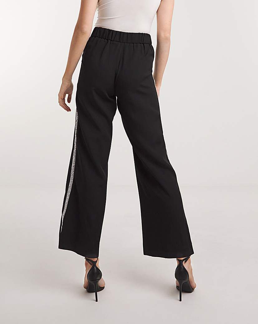 Diamonte Trim Trousers