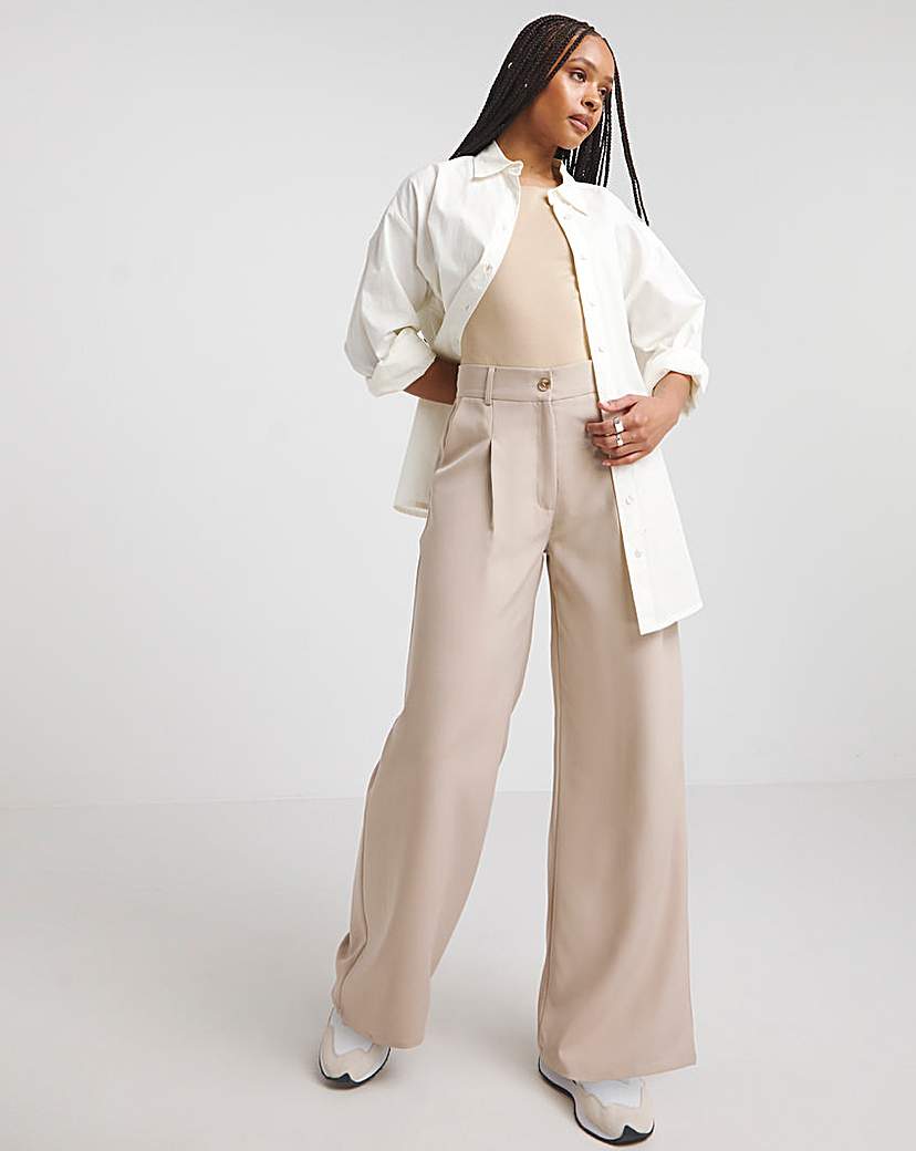 Wide Leg Evening Trousers Simply Be