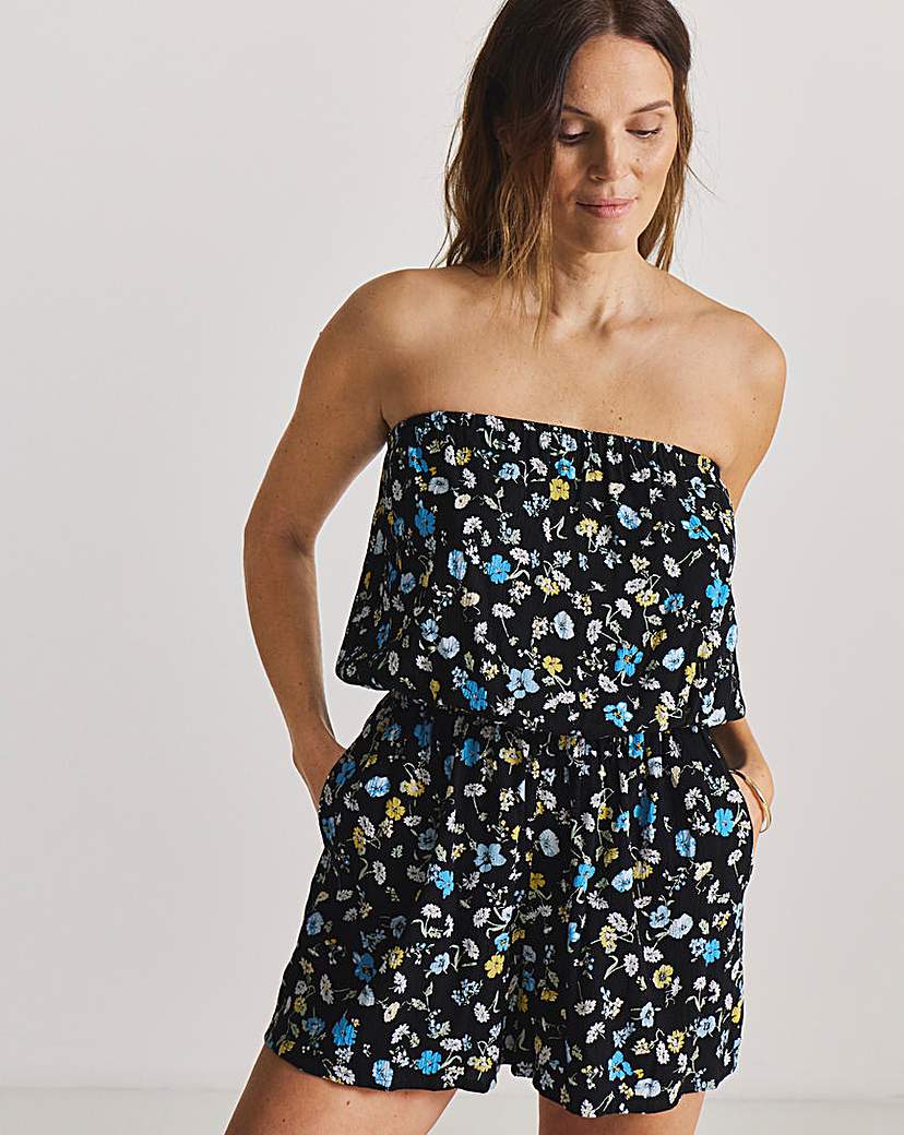 New In - Bandeau Playsuit