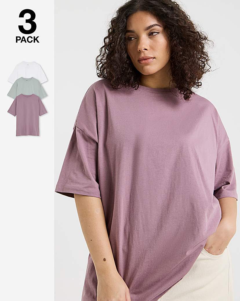 New In - 3 Pack of Boyfriend T-Shirts
