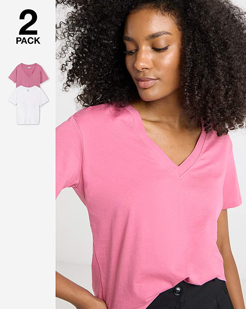 New In - 2 Pack V Neck T-Shirts