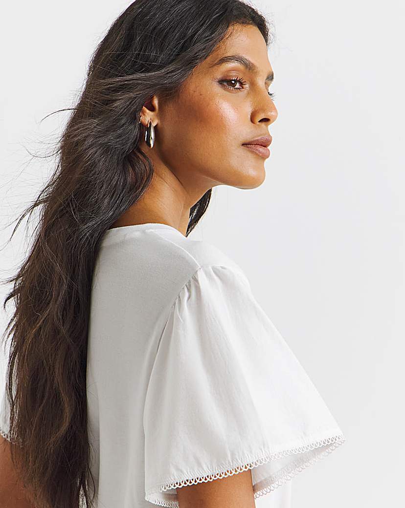 Angel Sleeve T-Shirt