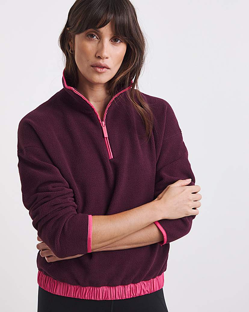 New In - Sweaty Betty Mallow 1/2 Zip Pullover