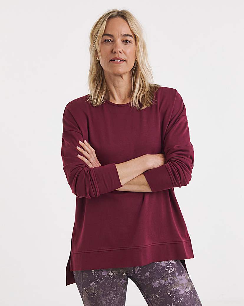 Sweaty Betty After Class Open Back Tie Sweatshirt