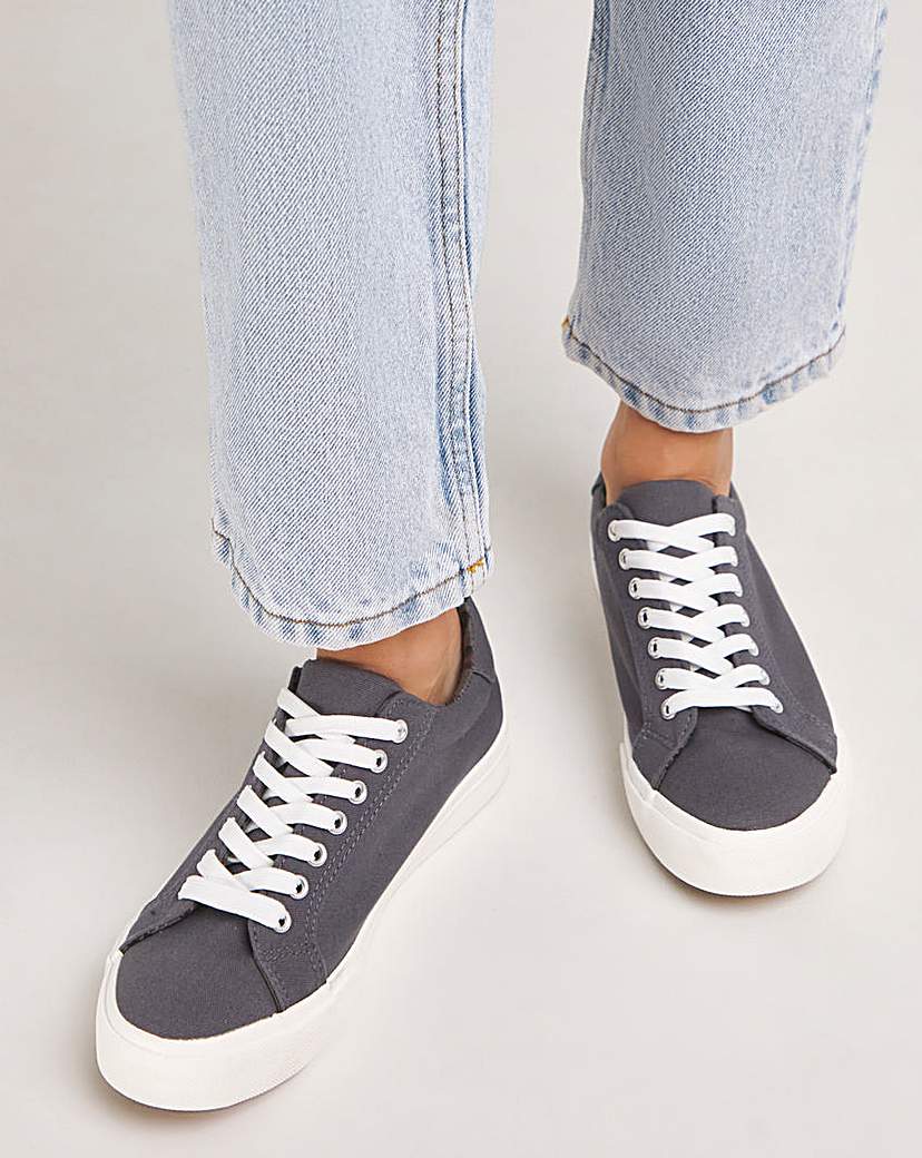 Lace Up Leisure Pumps Standard Fit