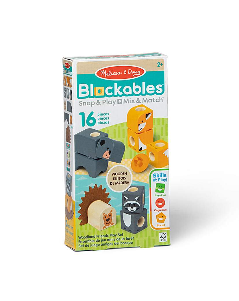 Melissa & Doug Blockables Woodland