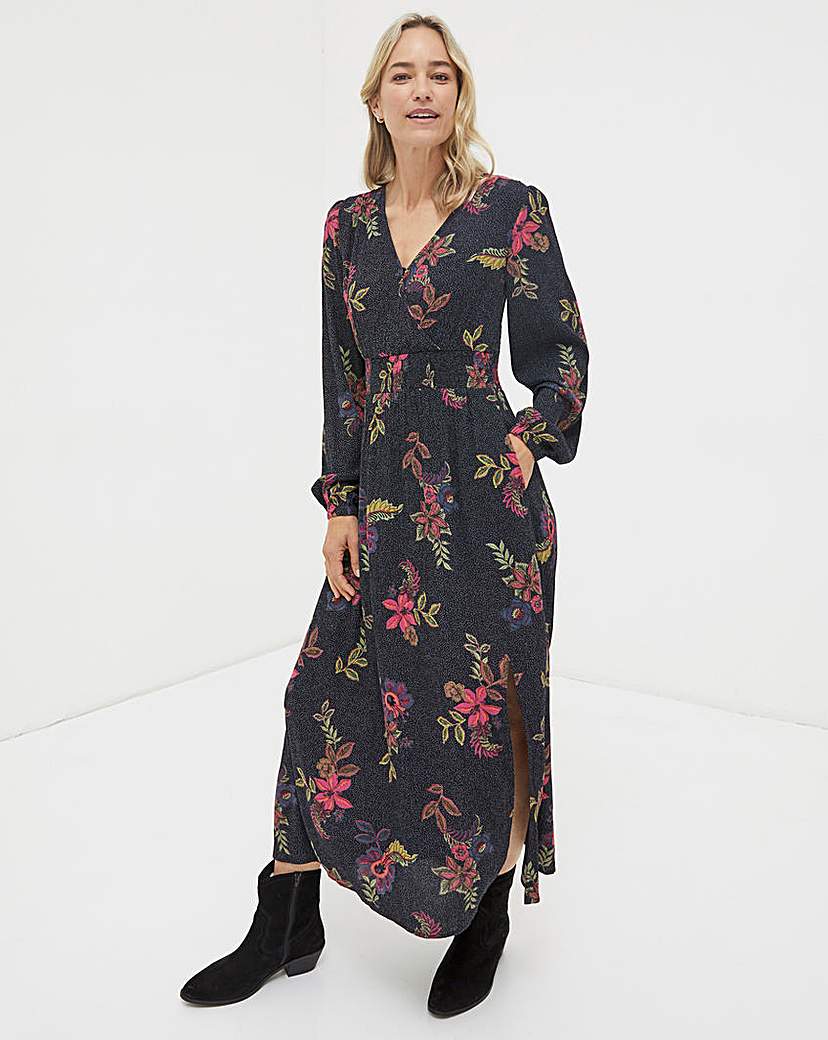 FatFace Bennie Floral Midi Dress