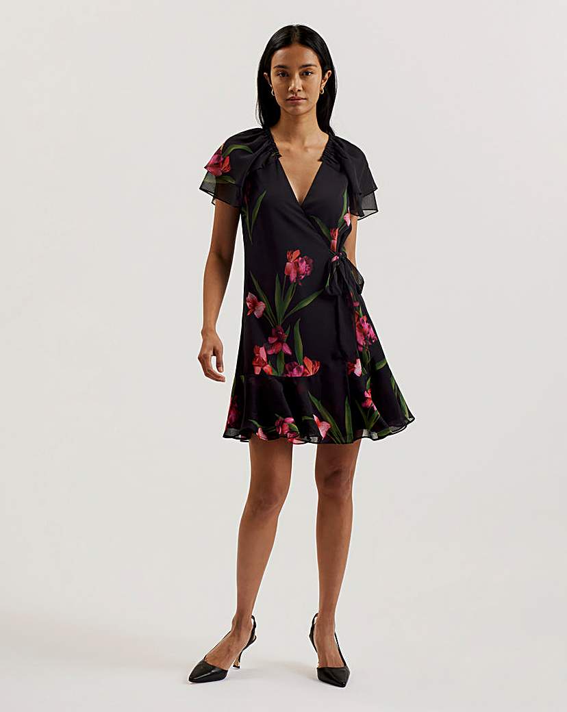 Ted Baker Fasnia Wrap Mini Dress