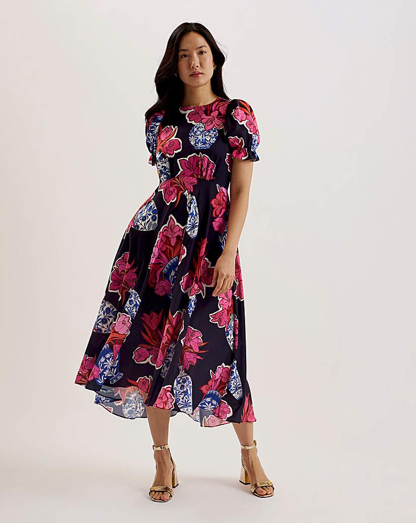 Ted Baker Sauzal Midi Tea Dress