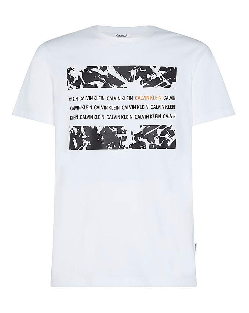 Image of Calvin Klein Graphic Box T-Shirt