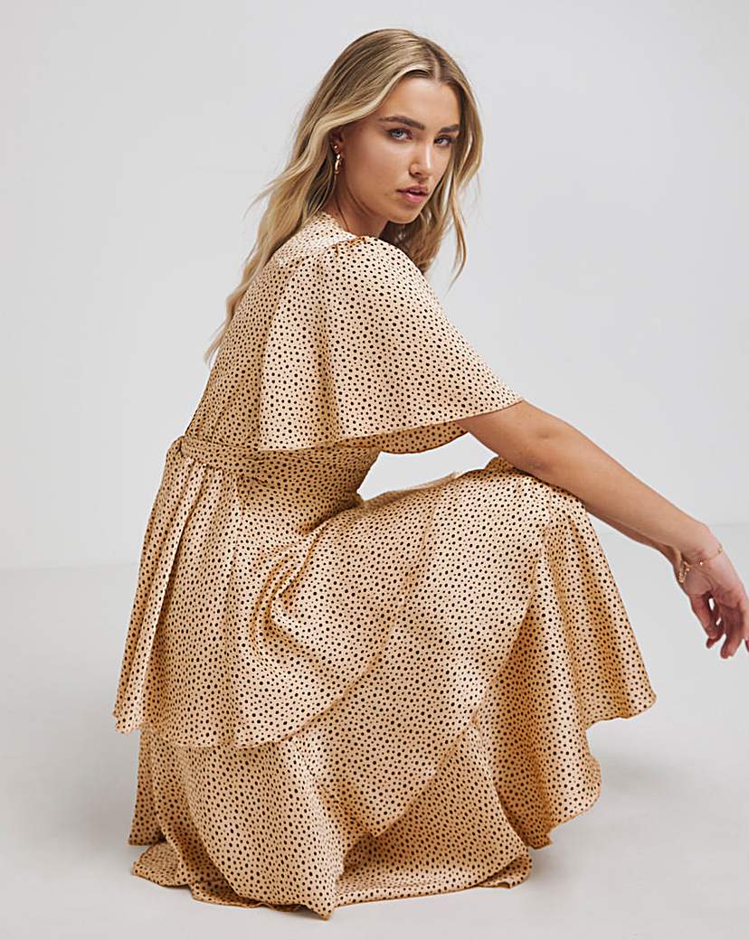 Flounce London Tiered Maxi Dress