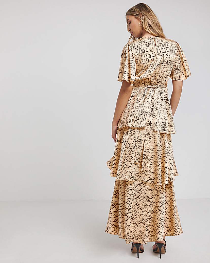 Flounce London Tiered Maxi Dress