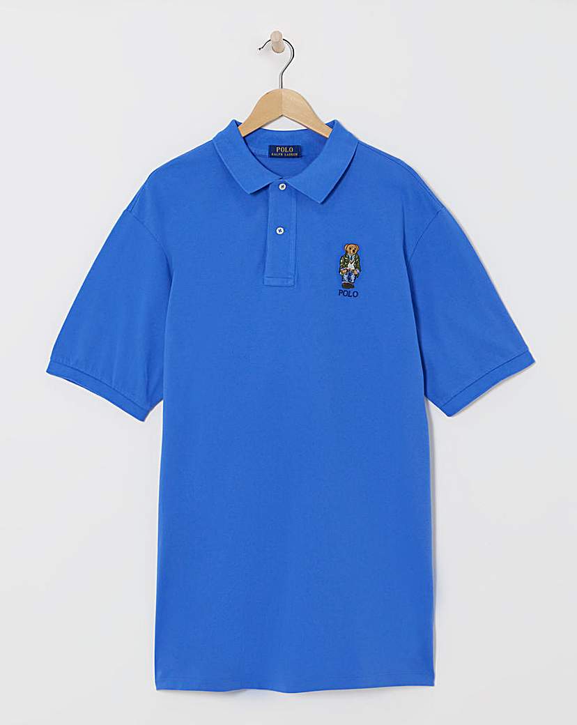 Polo Ralph Lauren Bear Polo Shirt Blue …
