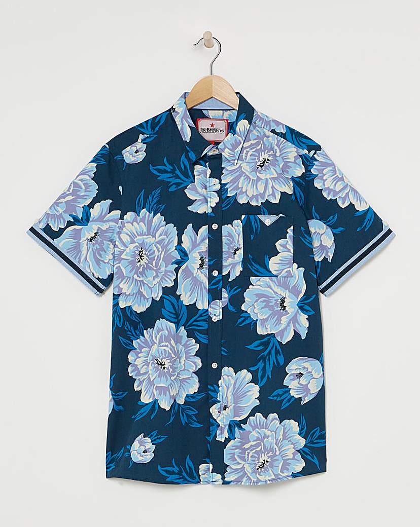 Joe Browns Smarten Up Floral Shirt Long