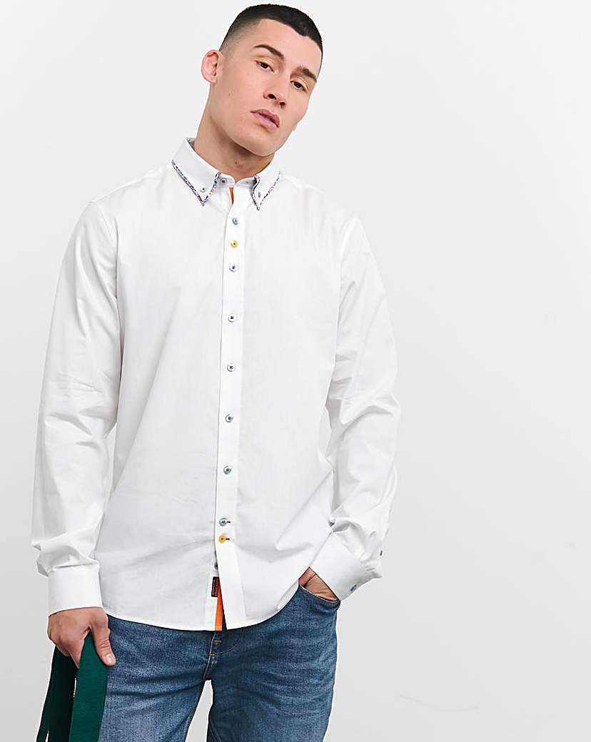 Joe Browns Double Collar Shirt Long