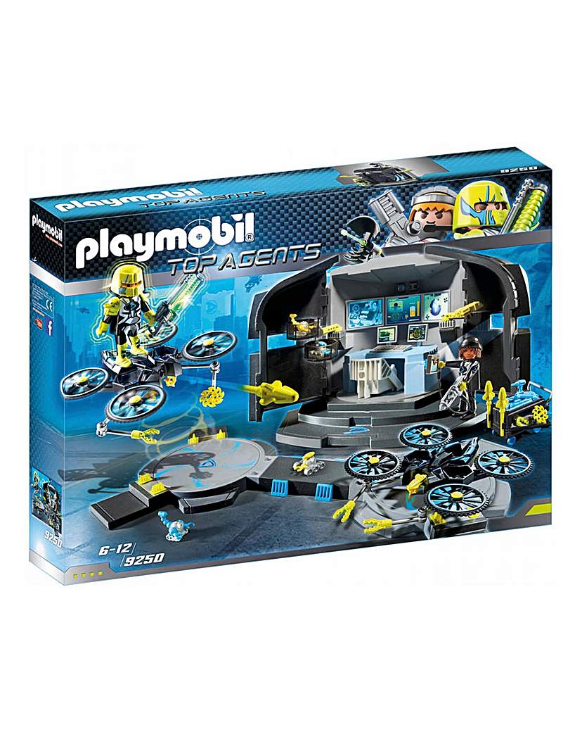 Image of Playmobil 9250 Dr. Drone's Command Base