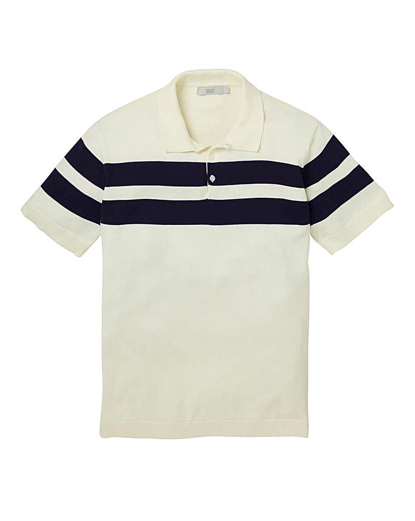 Image of WILLIAMS & BROWN Knitted Polo