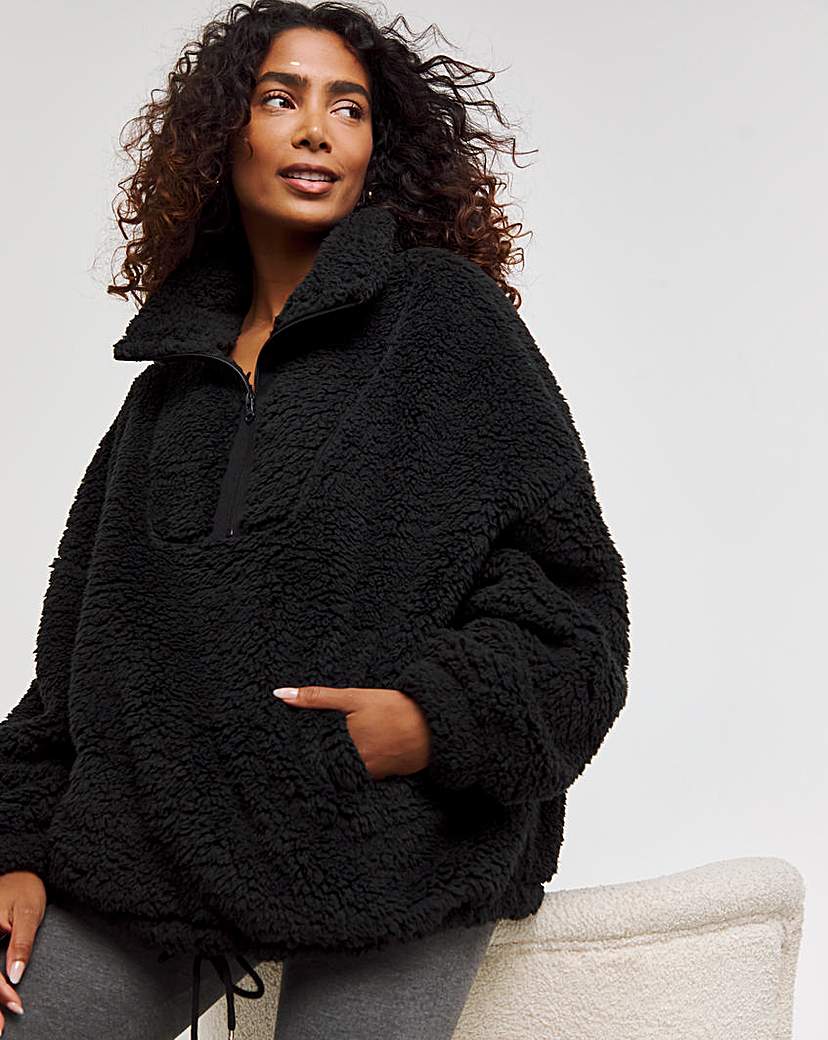 Pretty Secrets Snuggle Top Black