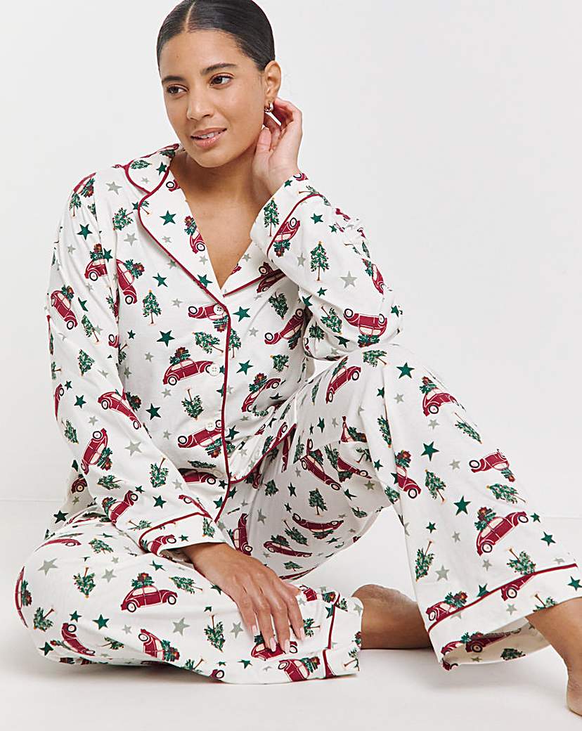 Button through pyjamas ladies sale