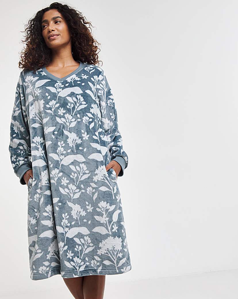 Julipa Fleece Midi Nightie