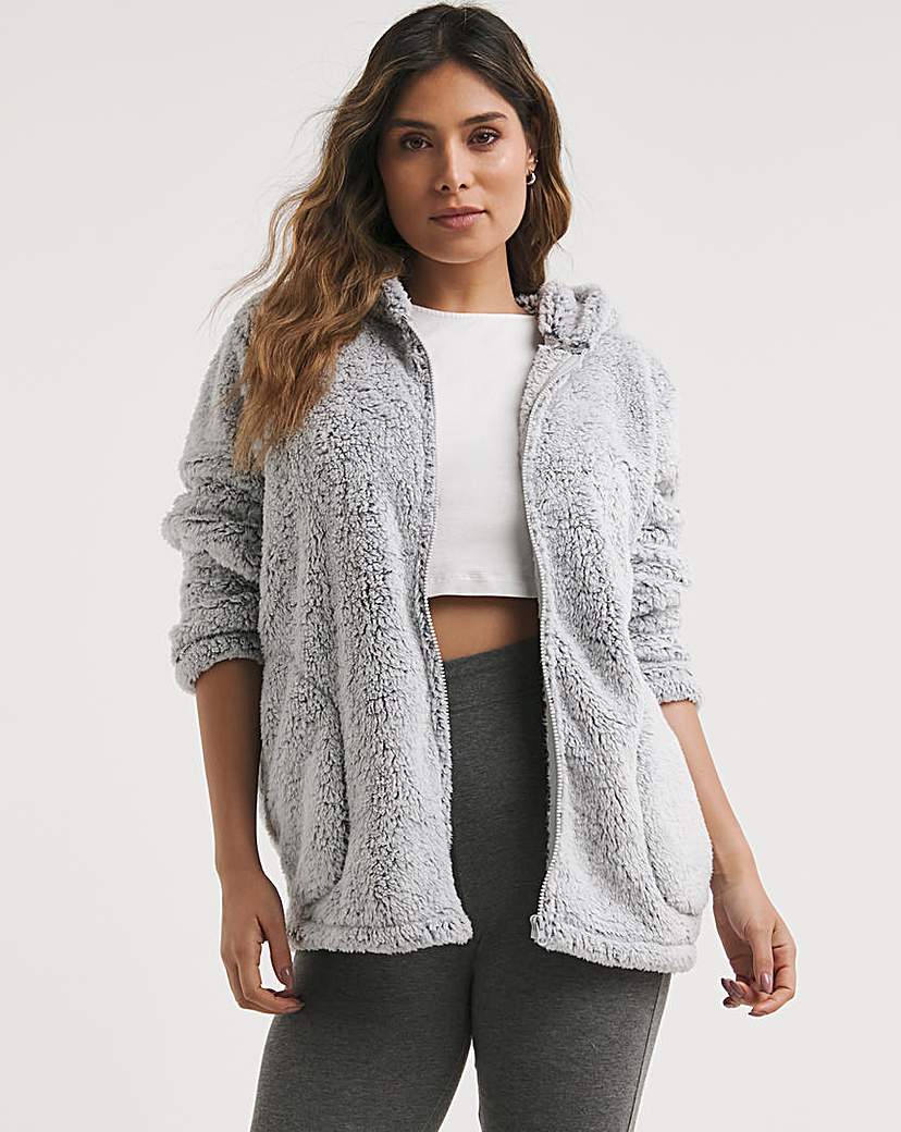 Pretty Secrets Zip Through Snuggle Top